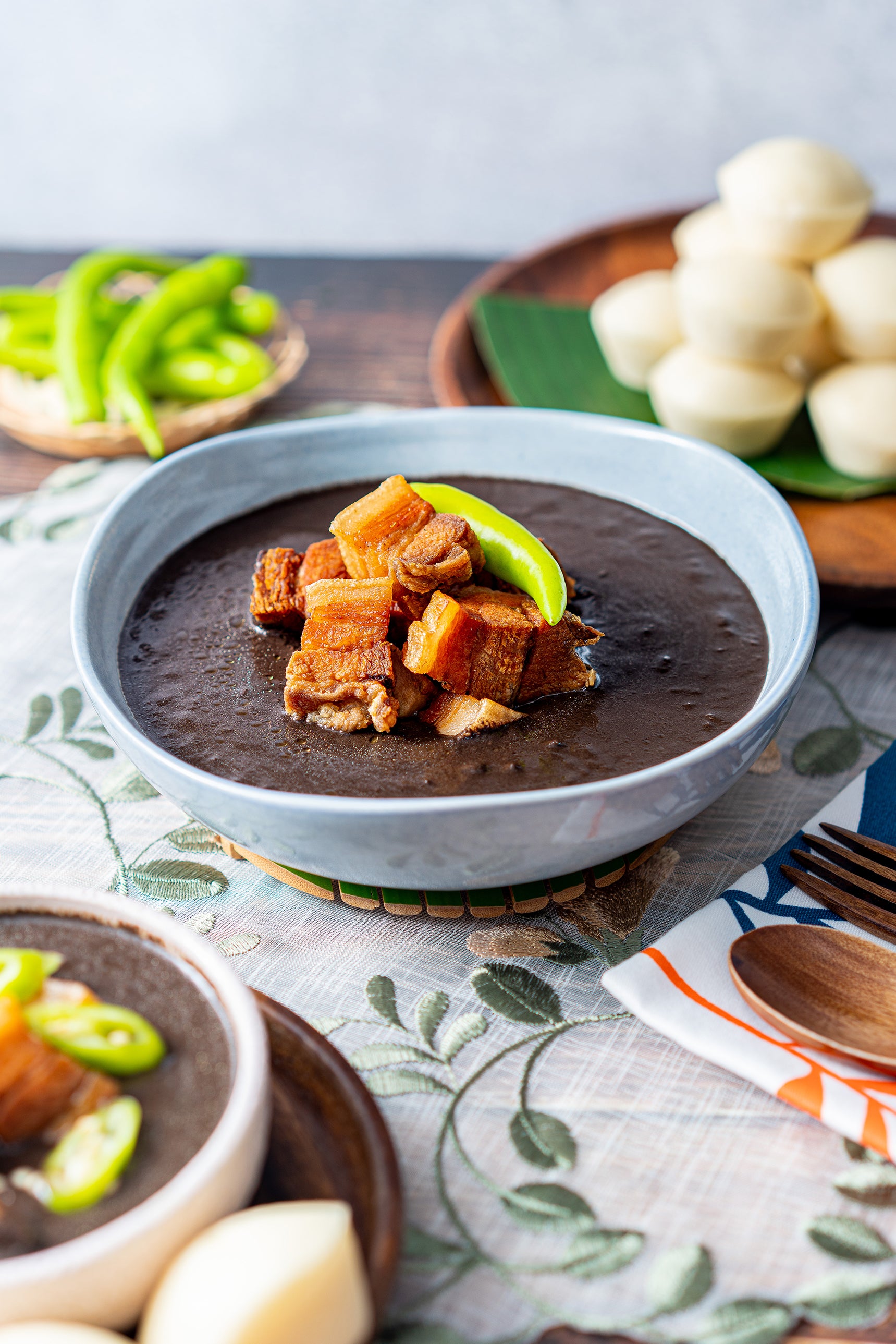 Crispy Pork Dinuguan (Solo Meal) Guevarra's by Chef Laudico